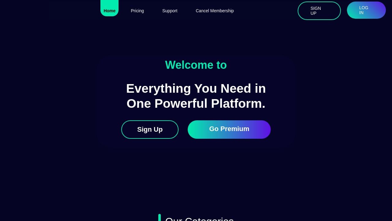 Screenshot of Efitvod.com