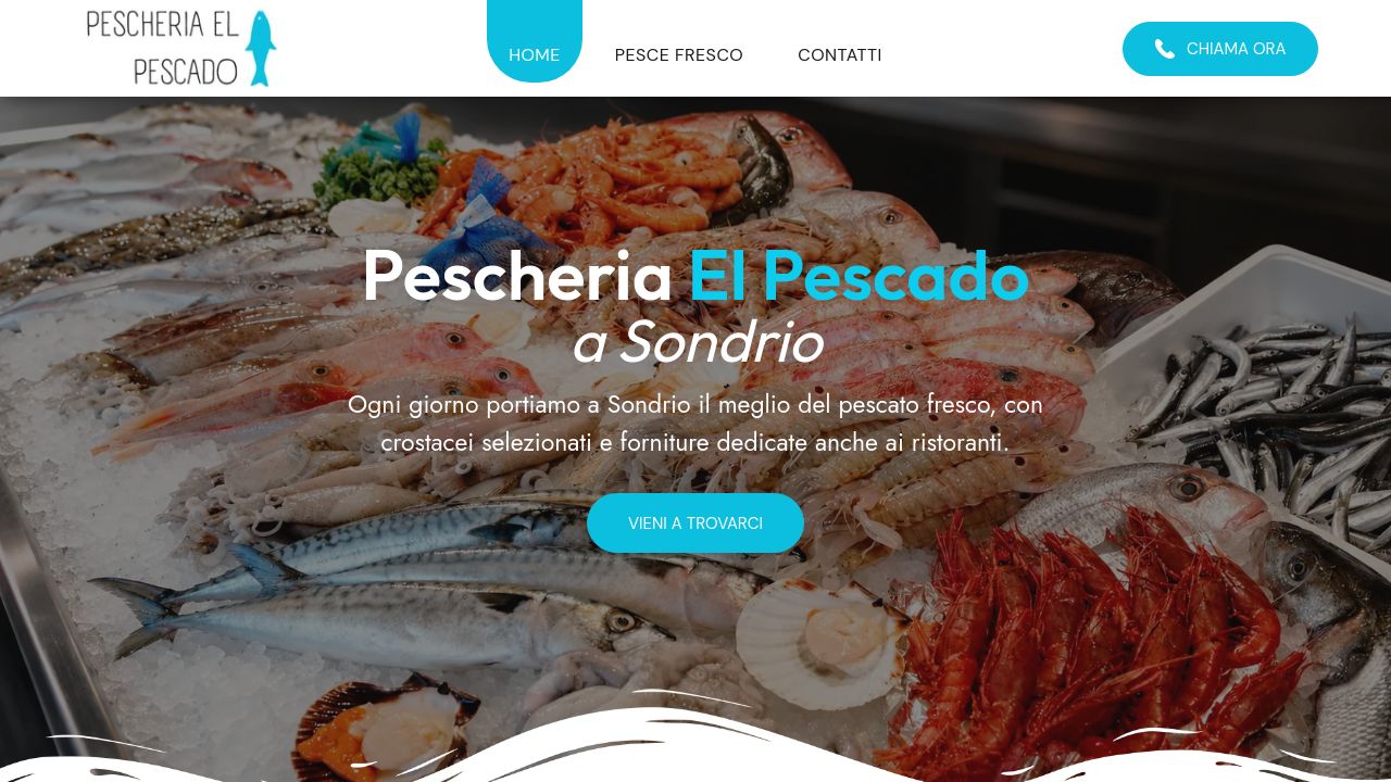 Screenshot of Elpescadopescheria.com