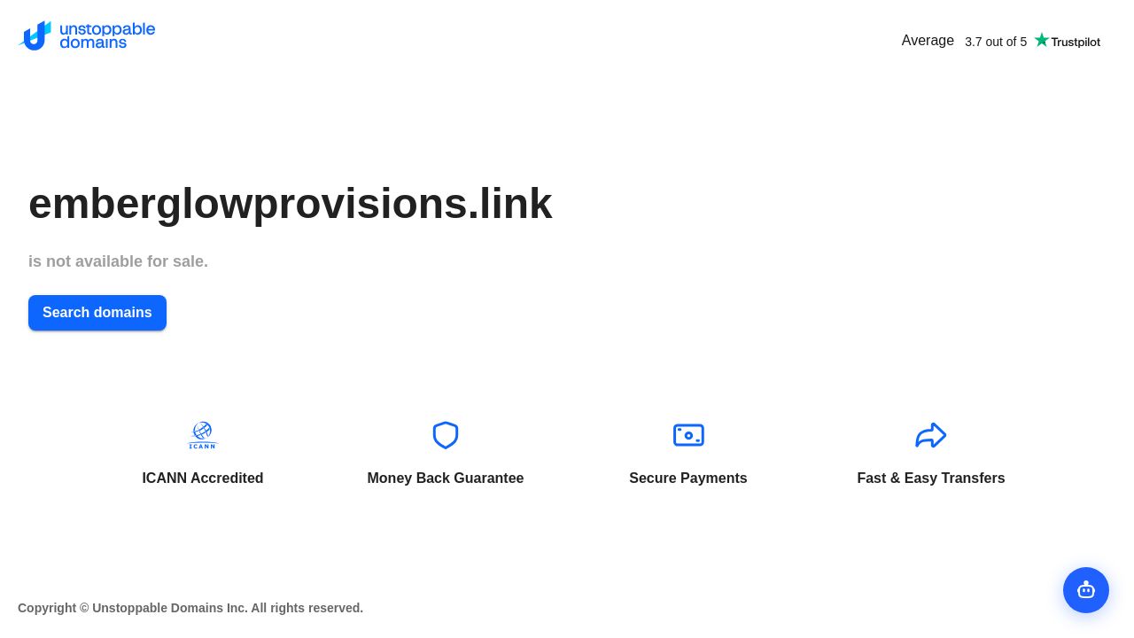 Screenshot of Emberglowprovisions.link