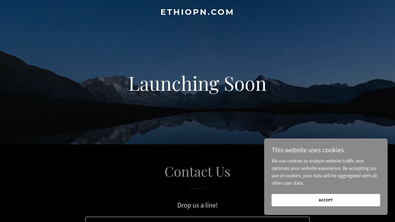 Screenshot of Ethiopn.com