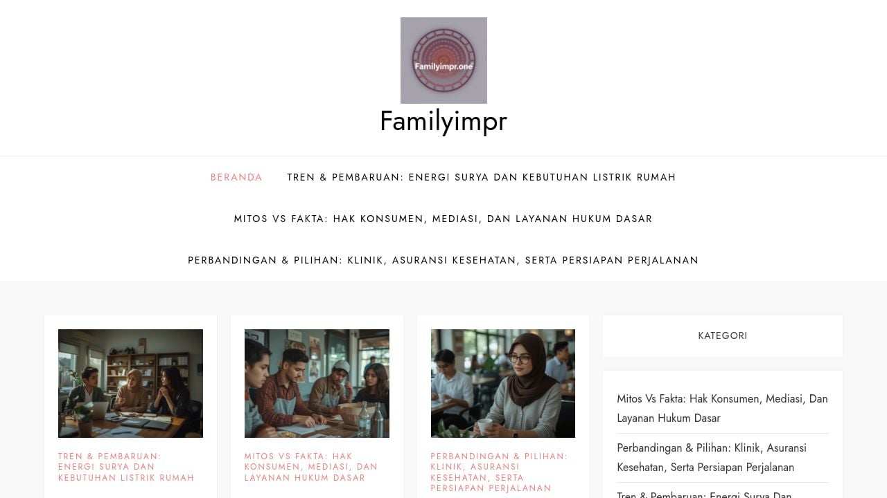 Screenshot of Familyimpr.one