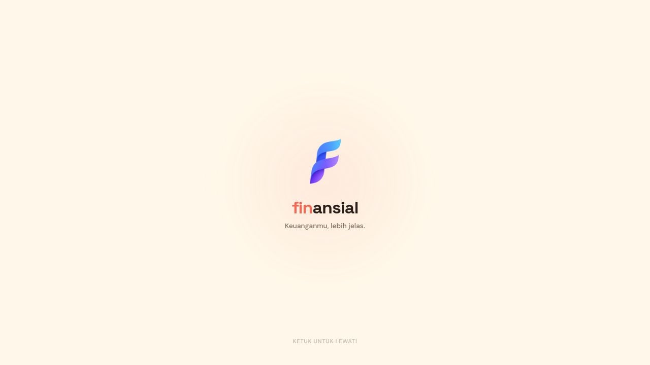 Screenshot of Finansial.app