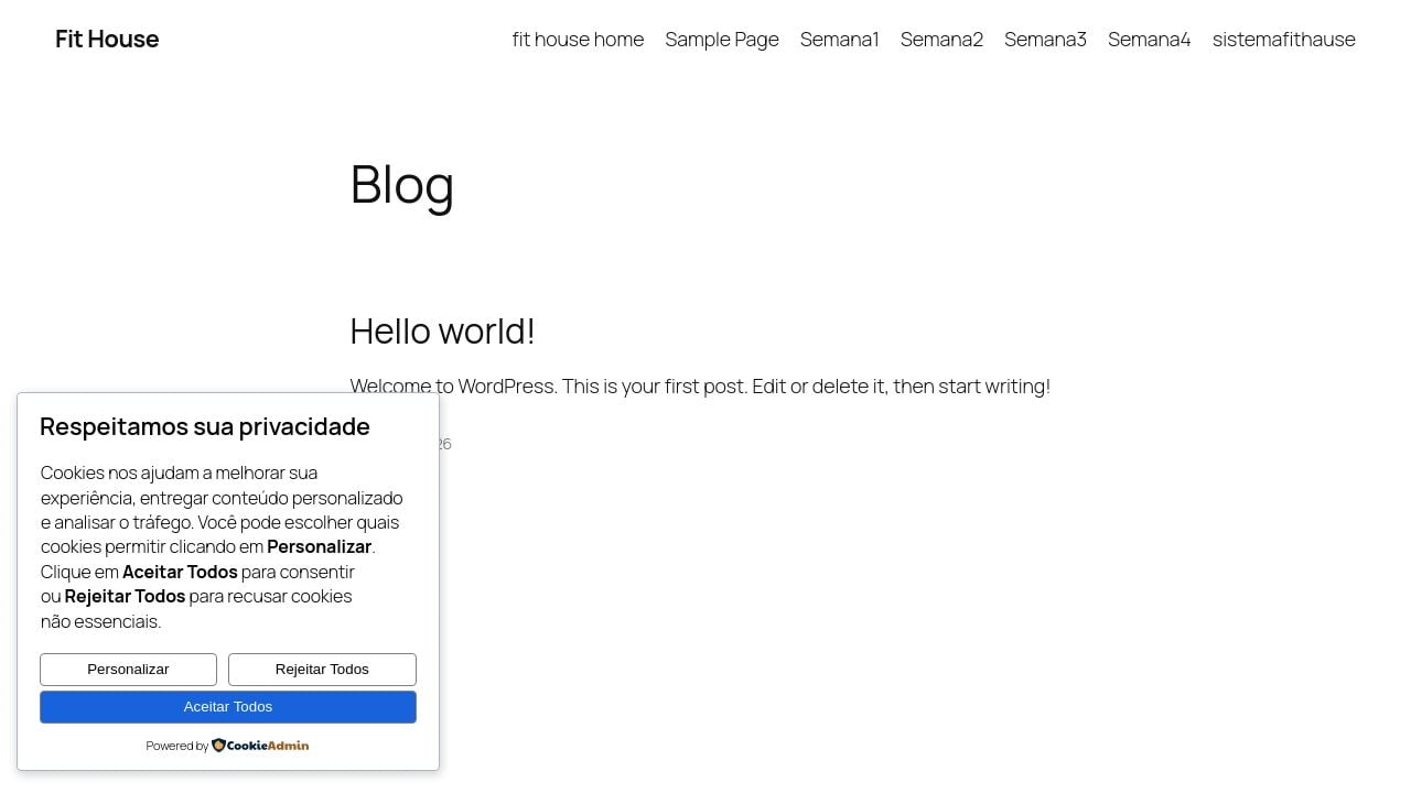 Screenshot of Fithousehome.com.br