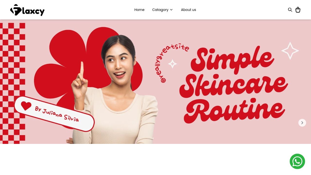 Screenshot of Flaxcy.com