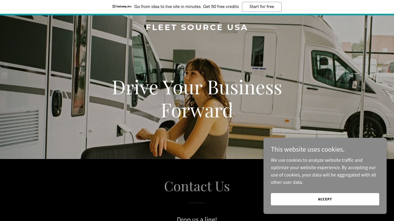 Screenshot of Fleetsourceusa.com