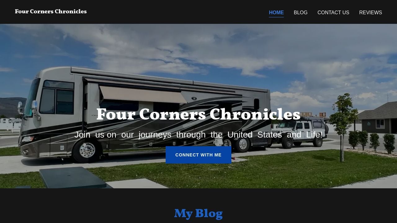 Screenshot of Fourcornerschronicles.net