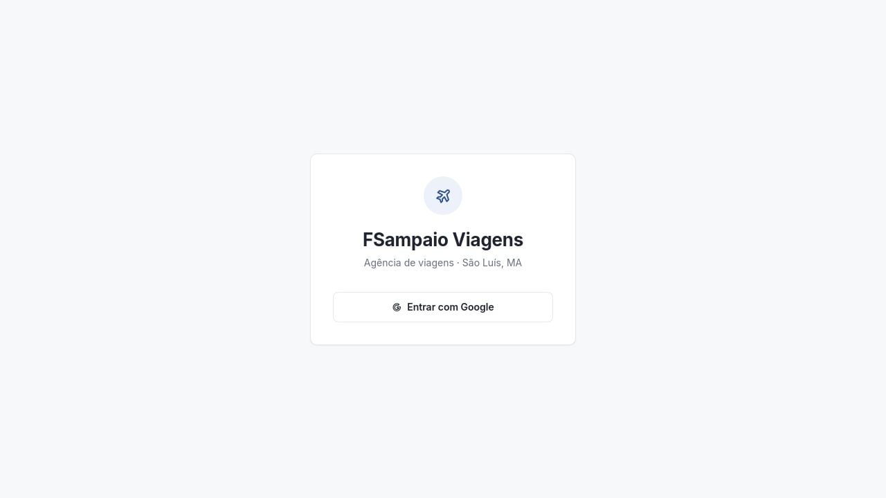 Screenshot of Fsampaioviagens.com
