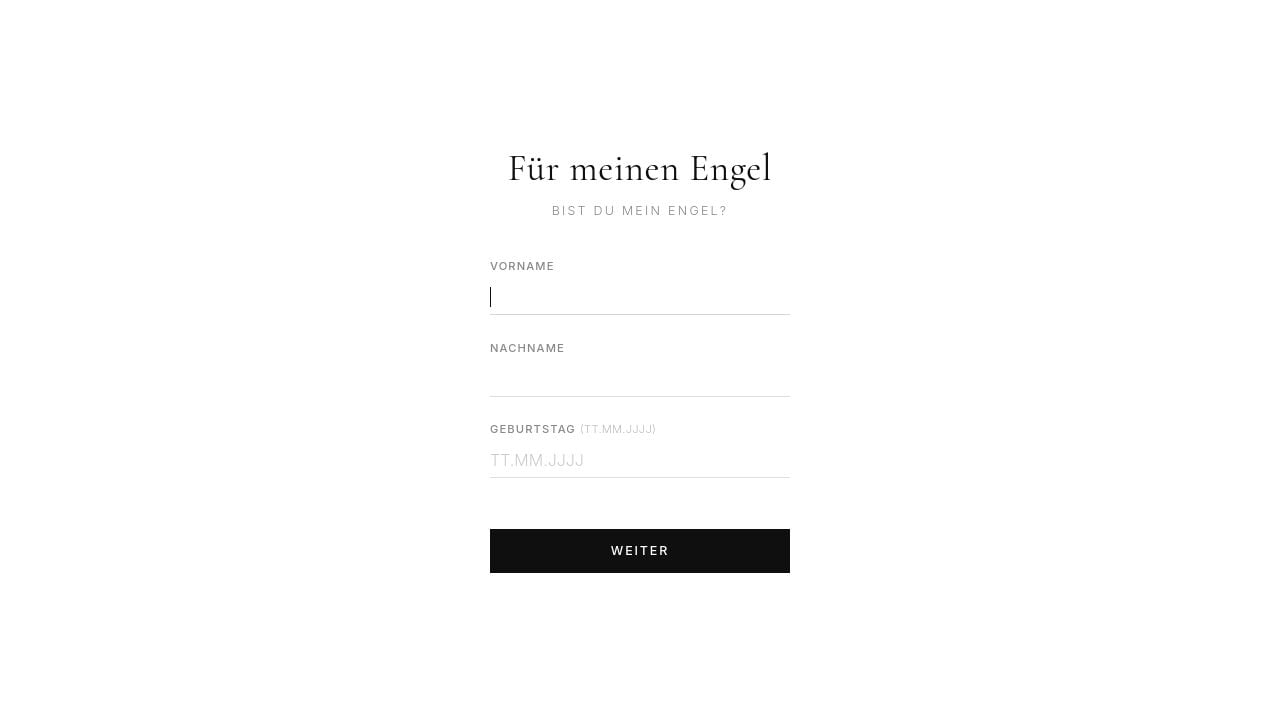 Screenshot of Fuermeinenengel.de