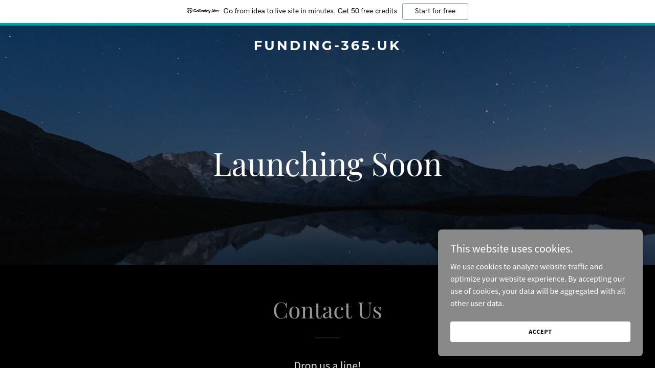 Screenshot of Funding-365.uk