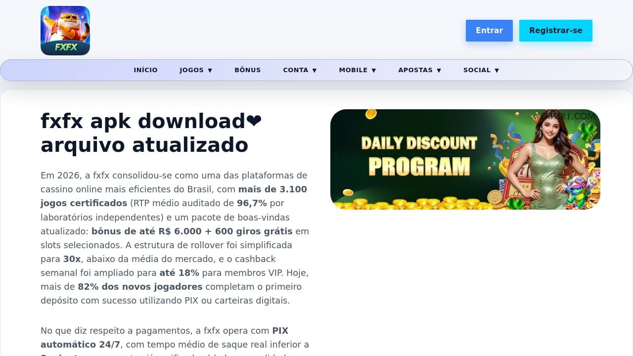 Screenshot of Fxfxr1.com