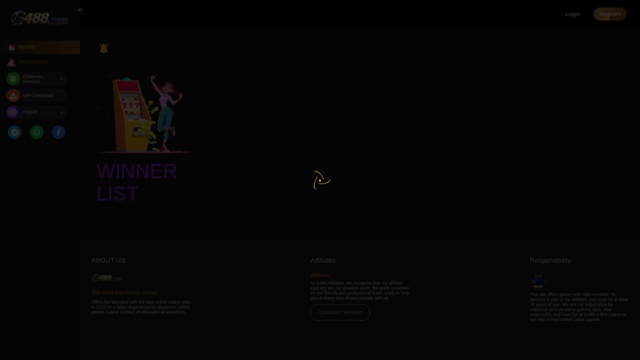 Screenshot of G488.vip