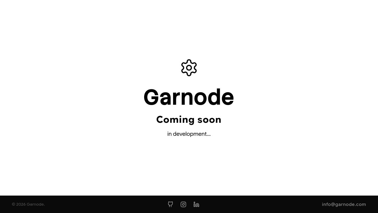 Screenshot of Garnode.com