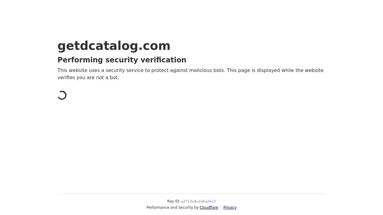 Screenshot of Getdcatalog.com