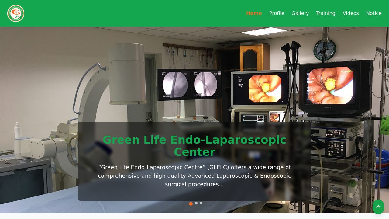 Screenshot of Glelcbd.com