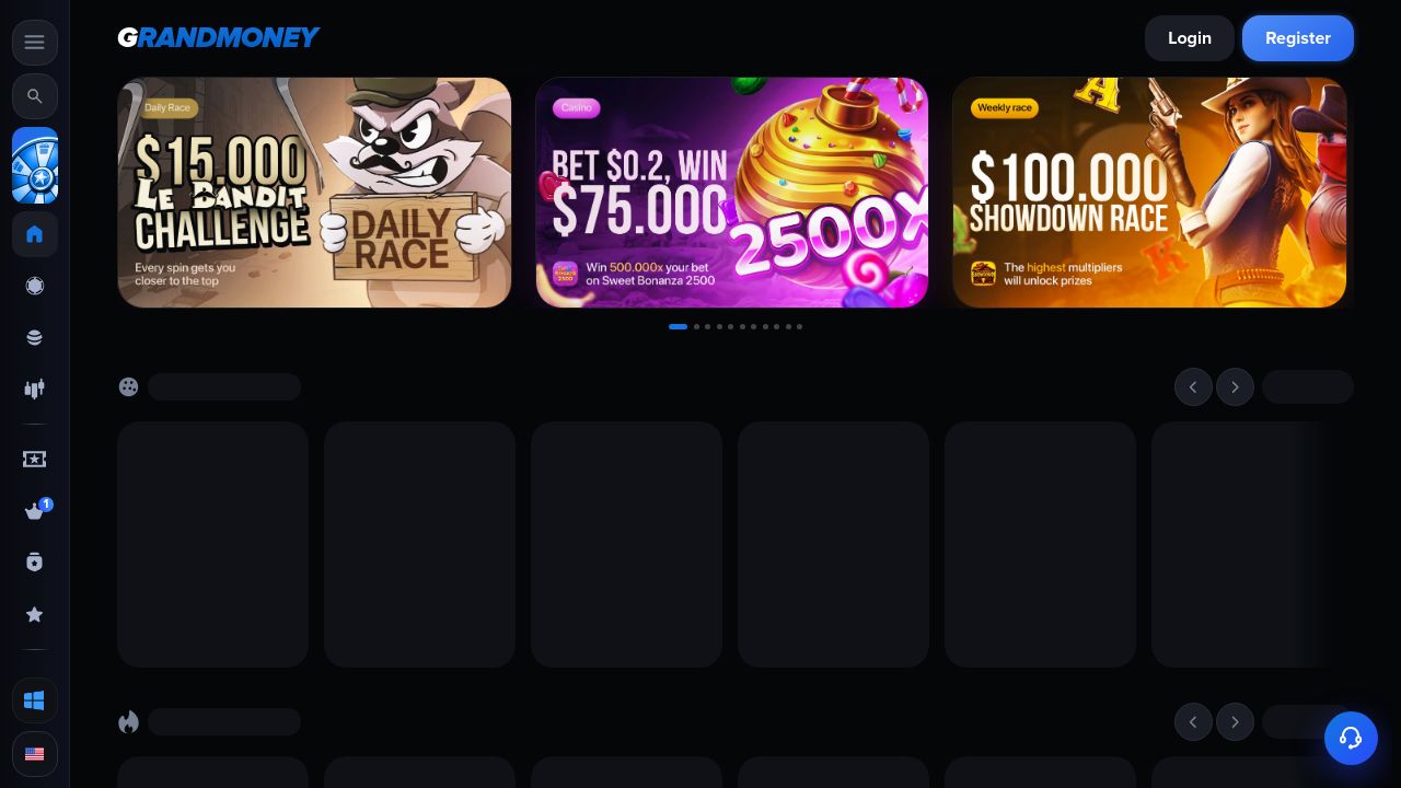 Screenshot of Grandmoney.top