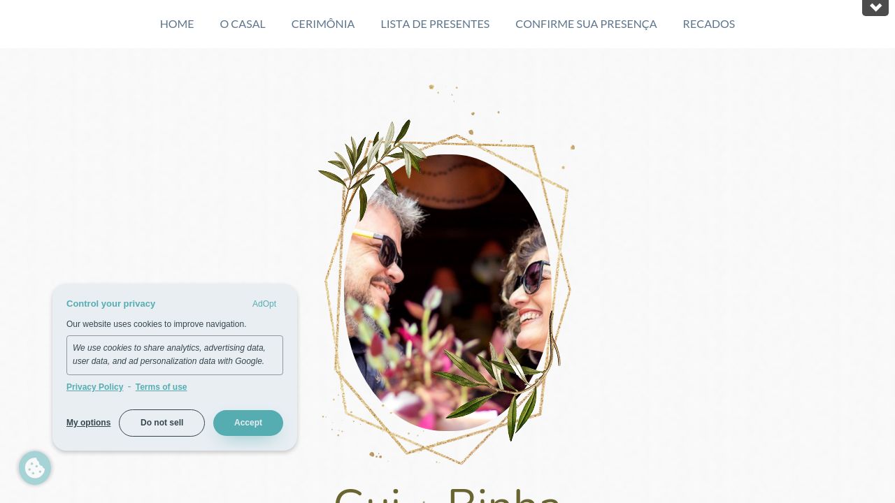 Screenshot of Gui-e-binha.com.br