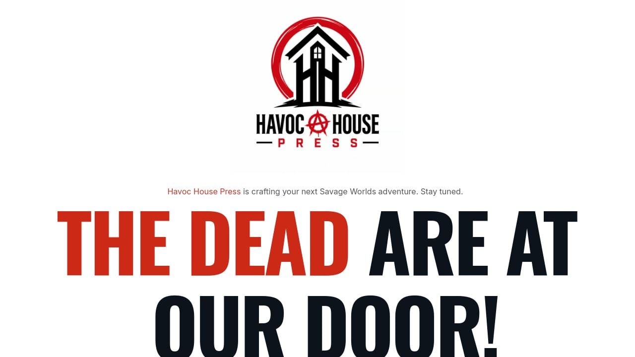 Screenshot of Havochousegames.com