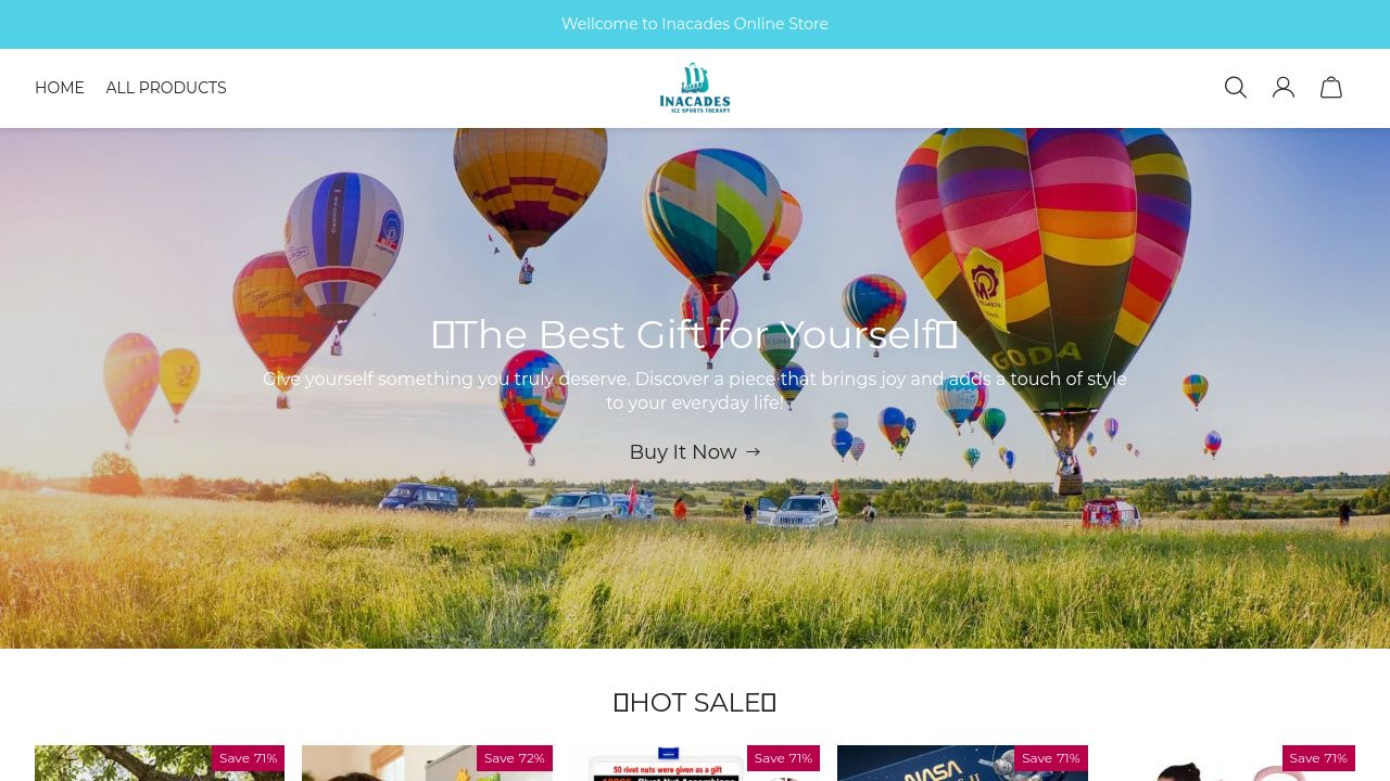 Screenshot of Inacades.com