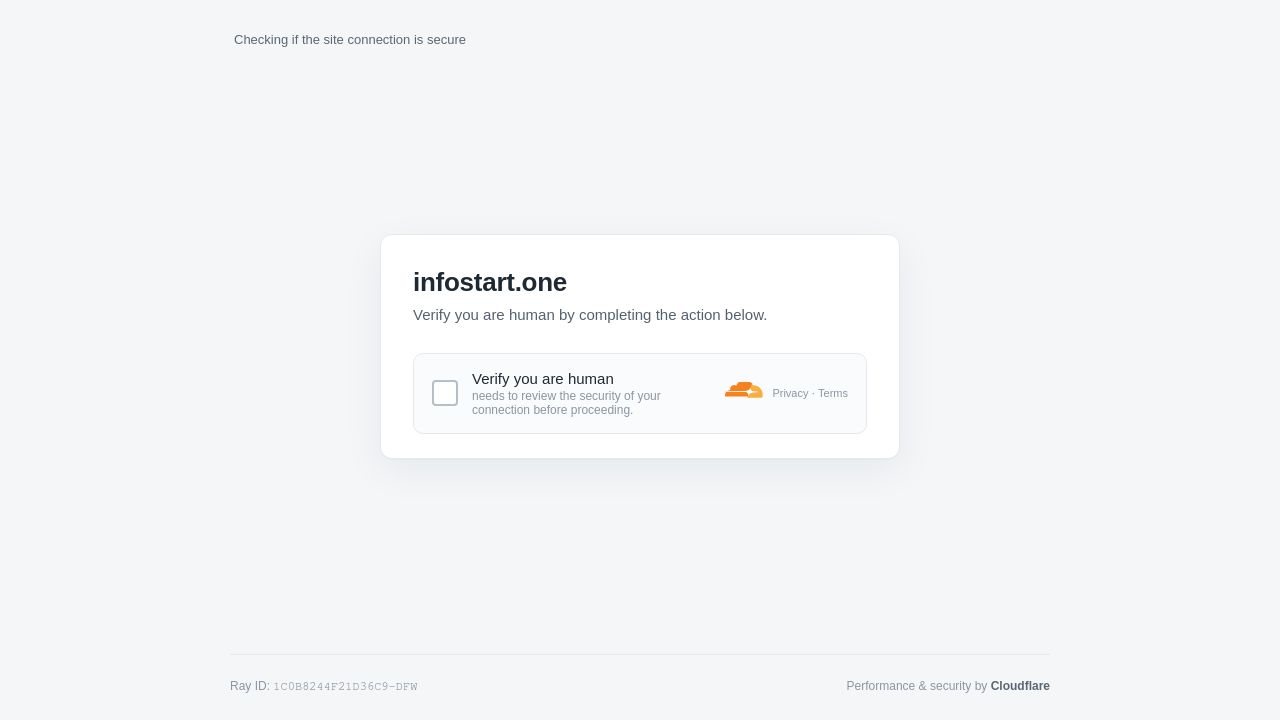Screenshot of Infostart.one