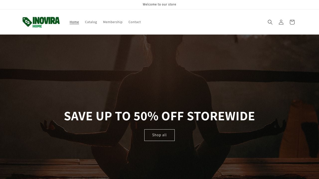 Screenshot of Inovirahome.com