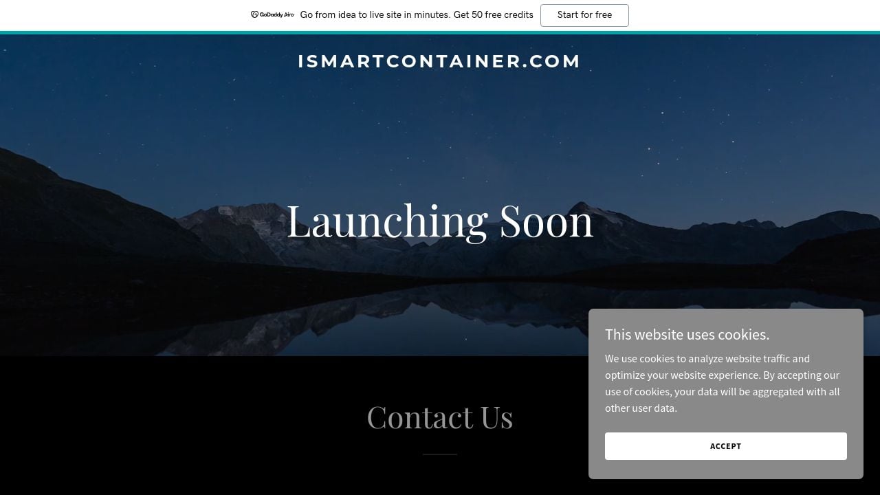 Screenshot of Ismartcontainer.com
