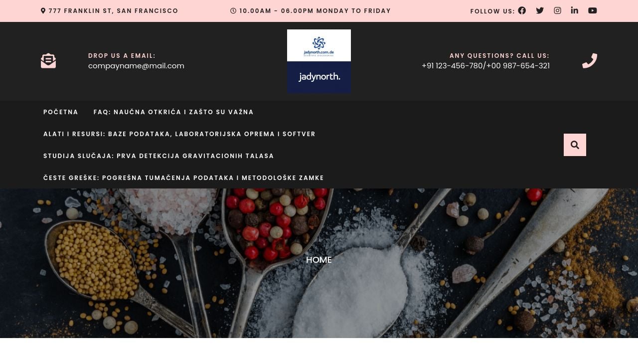 Screenshot of Jadynorth.com.de