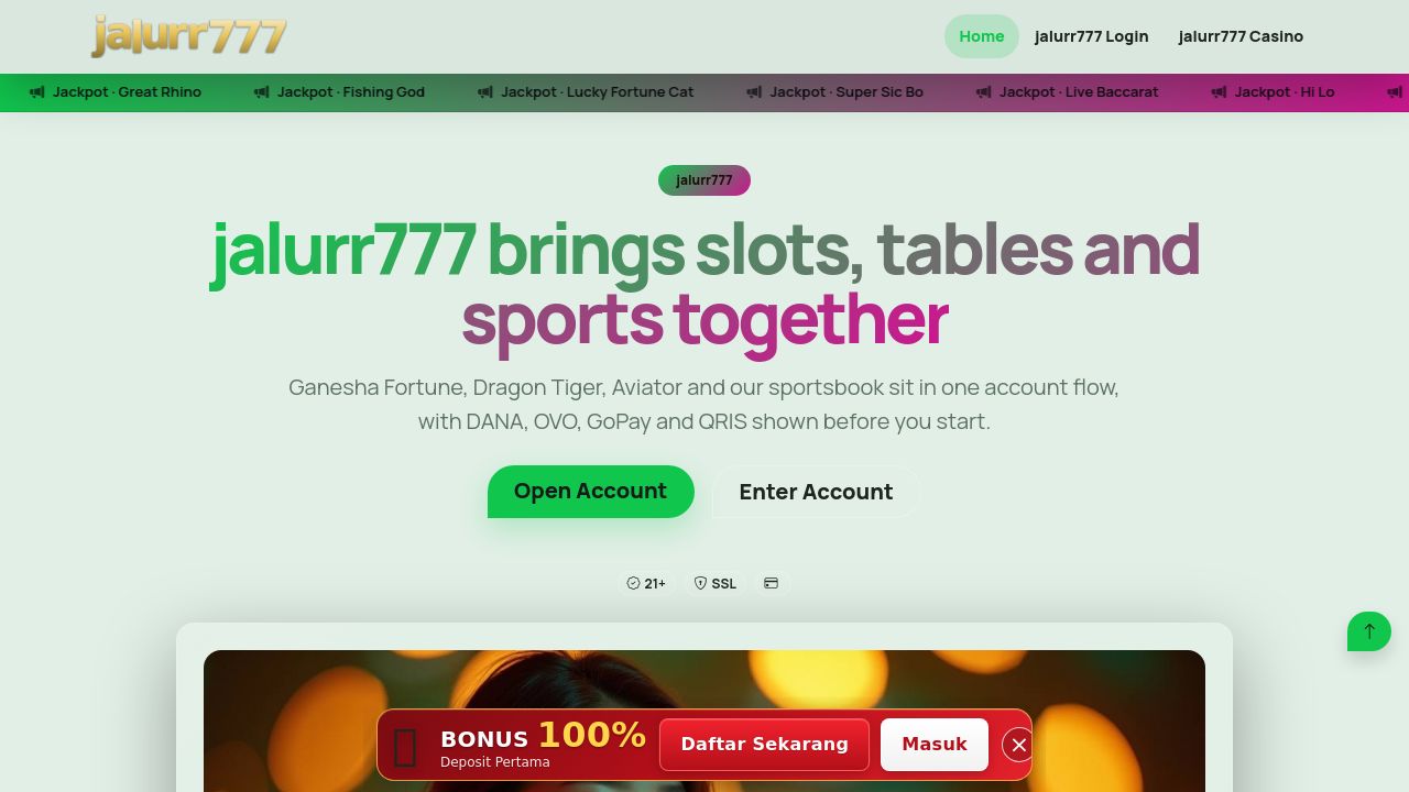 Screenshot of Jalurr777.club