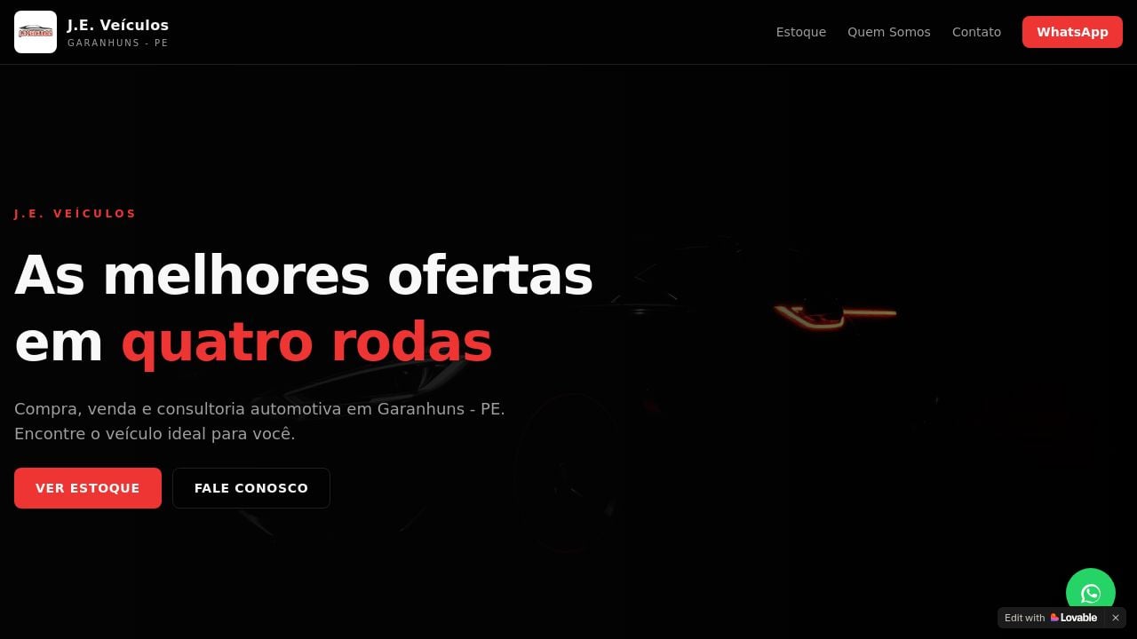 Screenshot of Jeveiculosgaranhuns.shop
