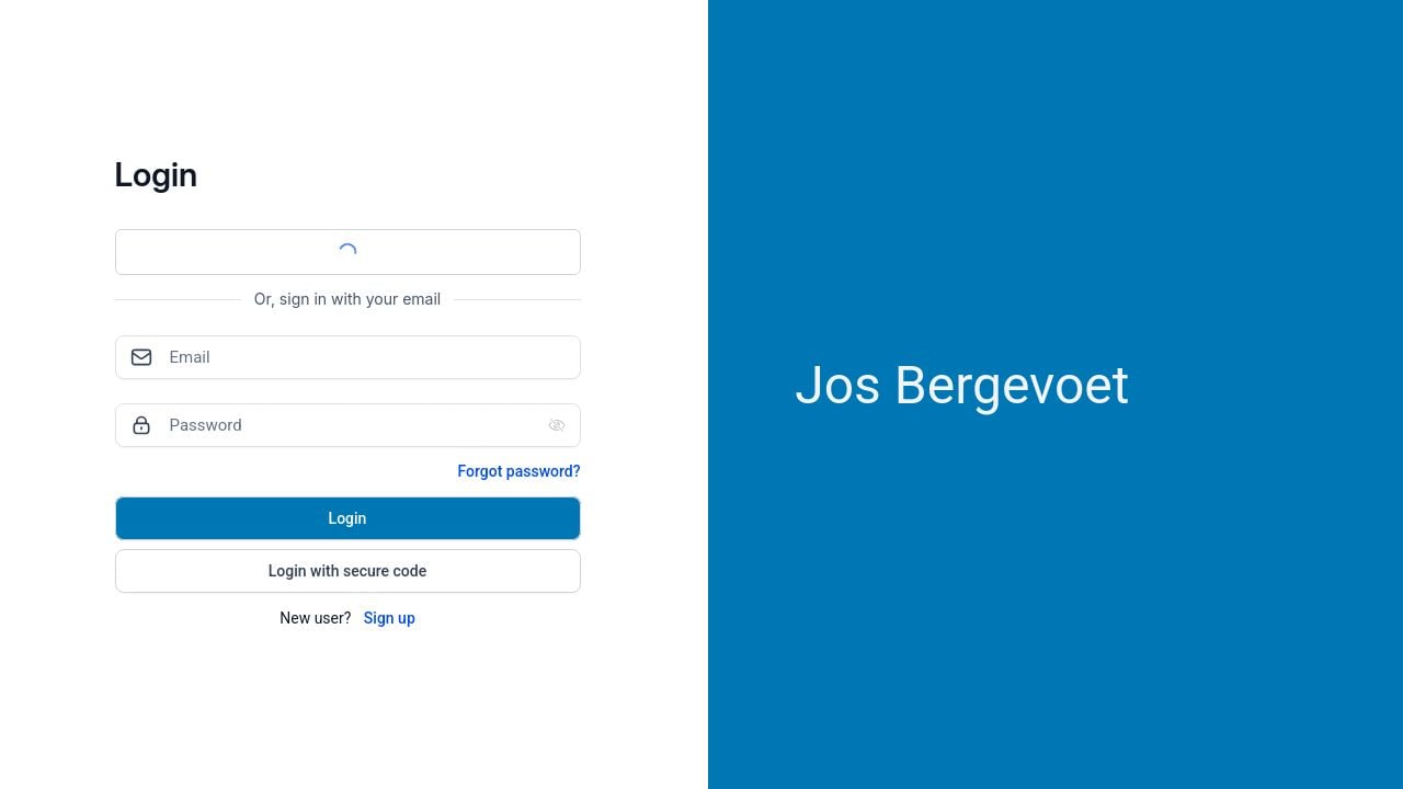 Screenshot of Josbergevoetcoachingcommunity.nl