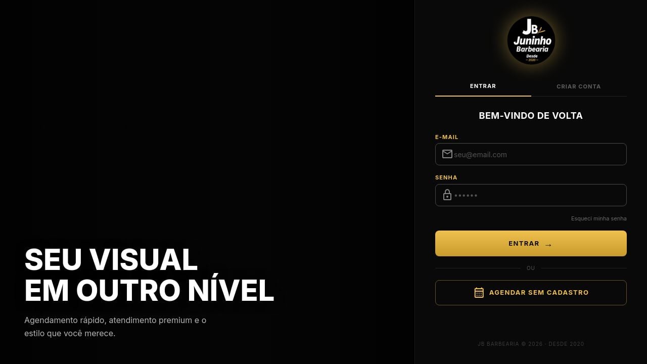 Screenshot of Juninhobarbearia.com.br