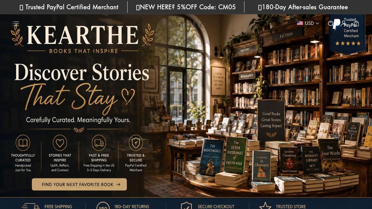 Screenshot of Kearthe.com