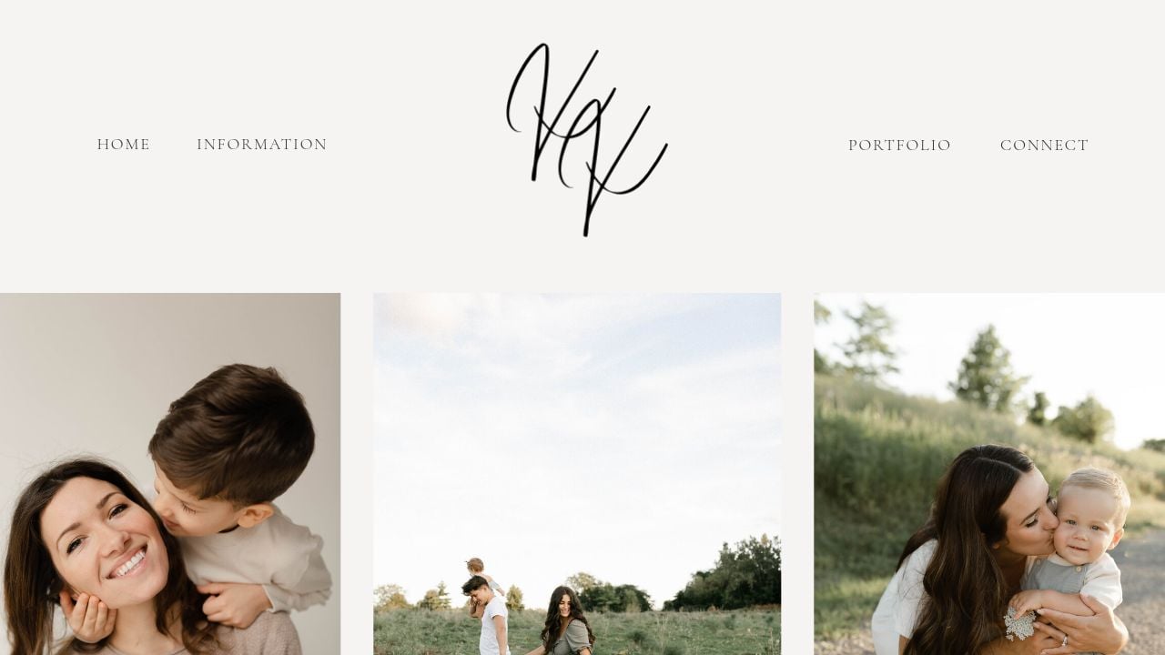 Screenshot of Kimberlykrahn.com