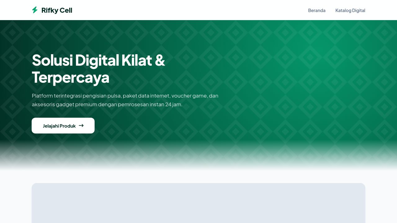 Screenshot of Kiosrifky.com
