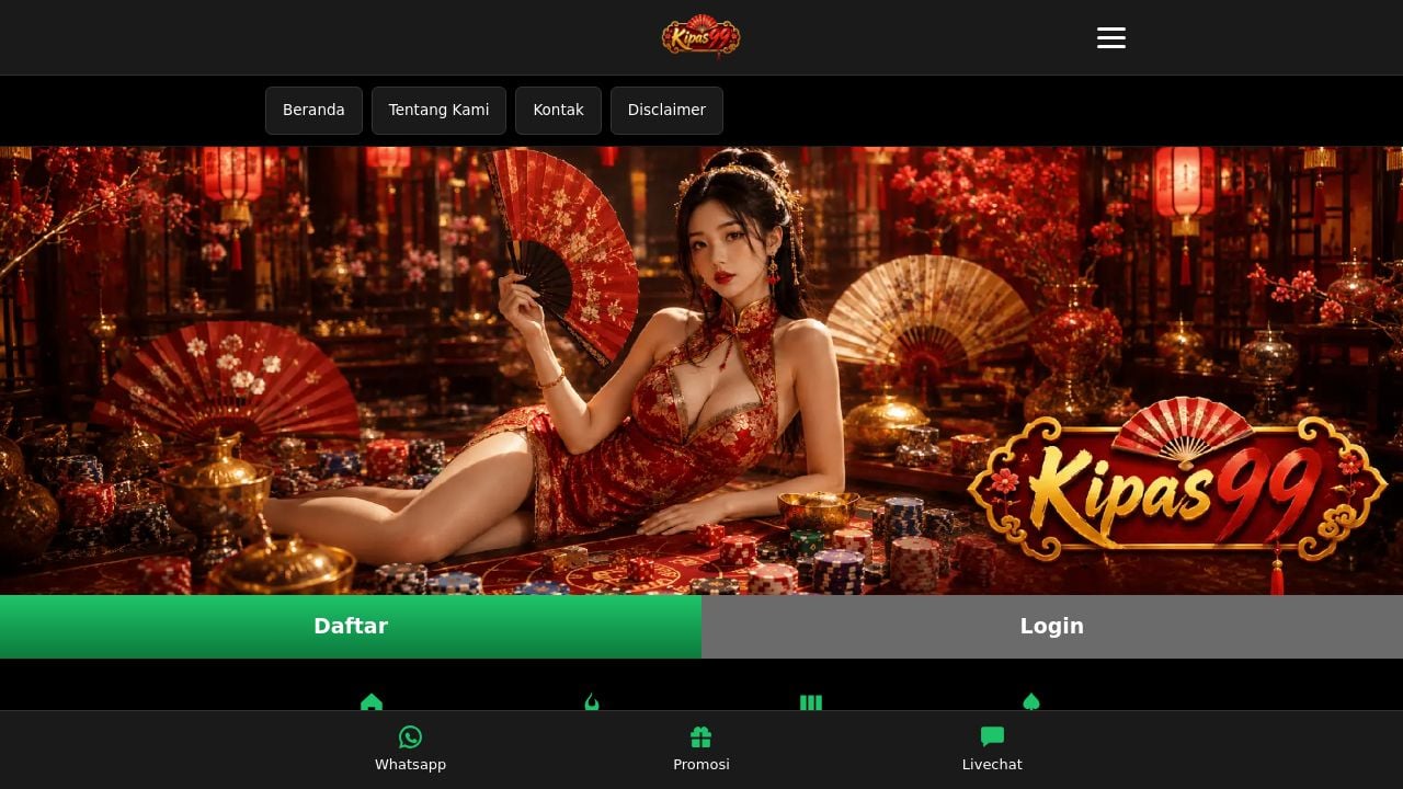 Screenshot of Kipas99slot.com
