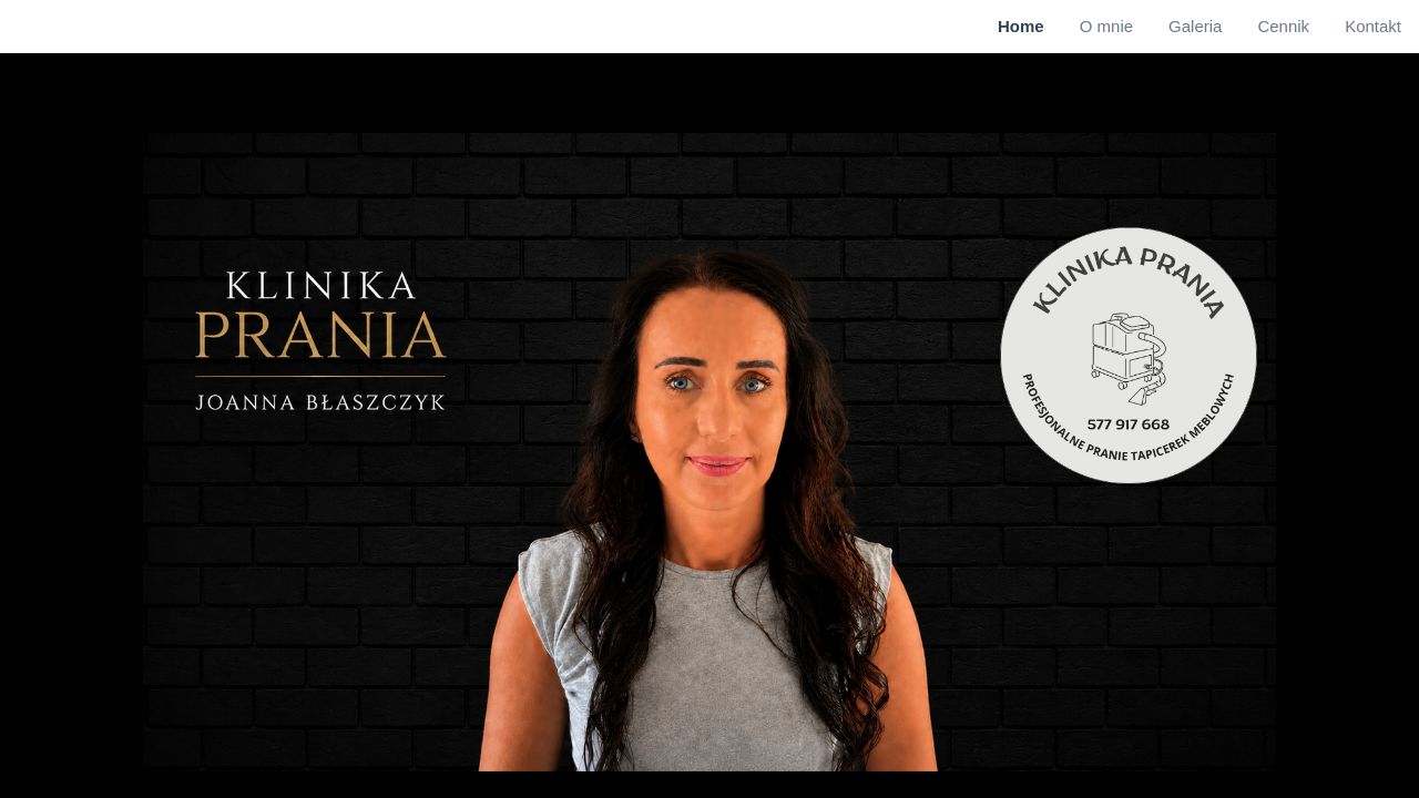 Screenshot of Klinikaprania.pl