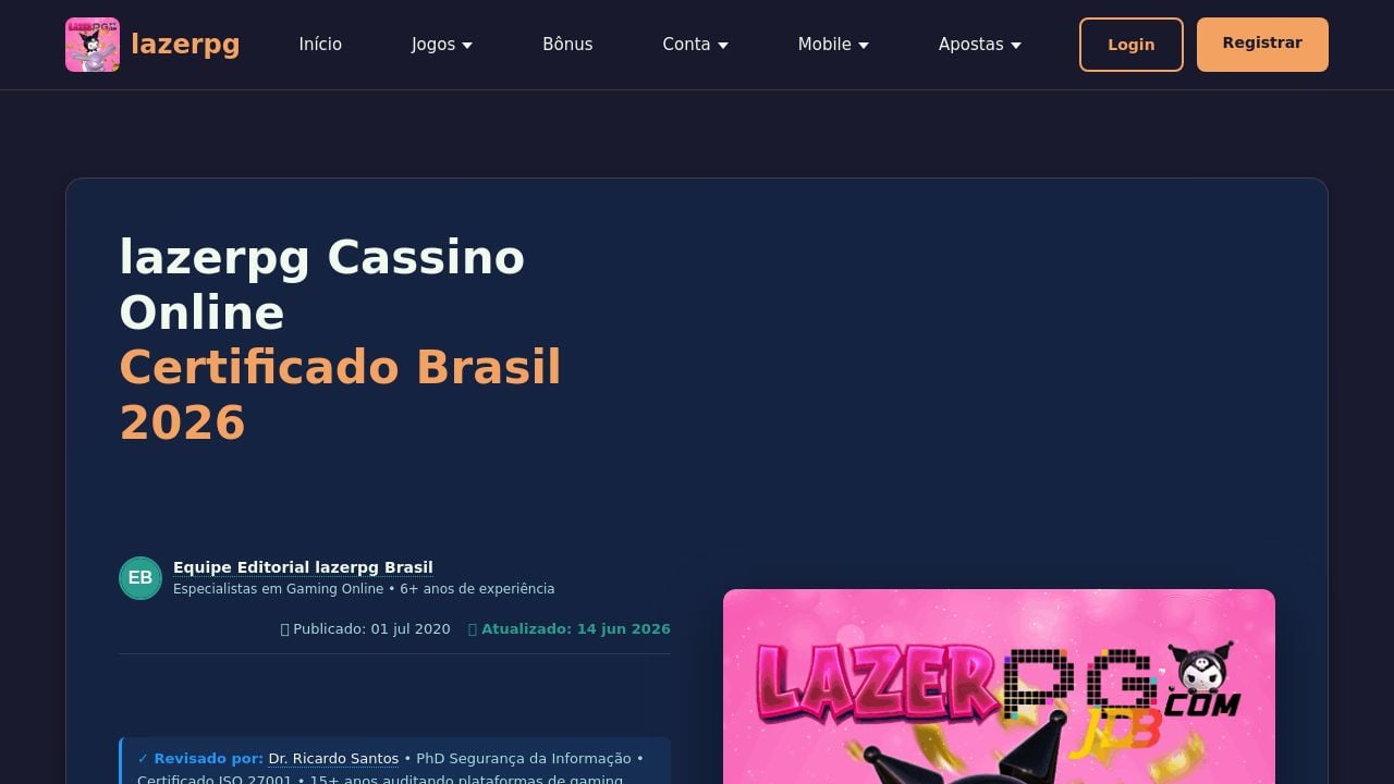 Screenshot of Lazerpgpp.com