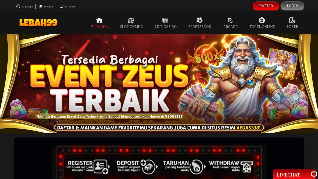 Screenshot of Lebah99.com