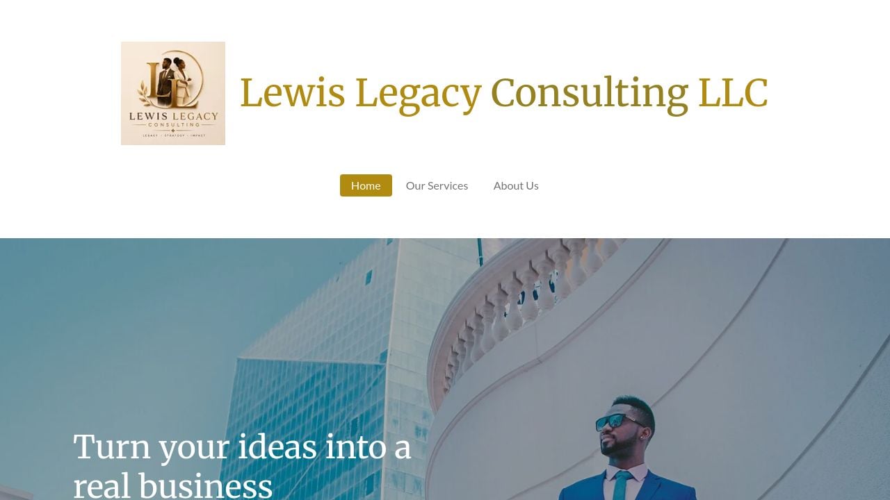 Screenshot of Lewislegacyconsultingllc.com