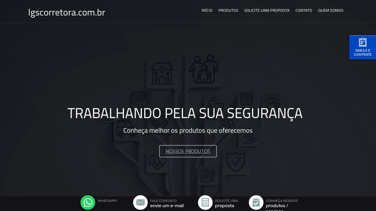 Screenshot of Lgscorretora.com.br