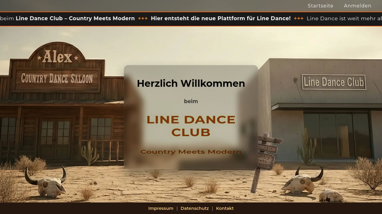 Screenshot of Linedanceevent.com