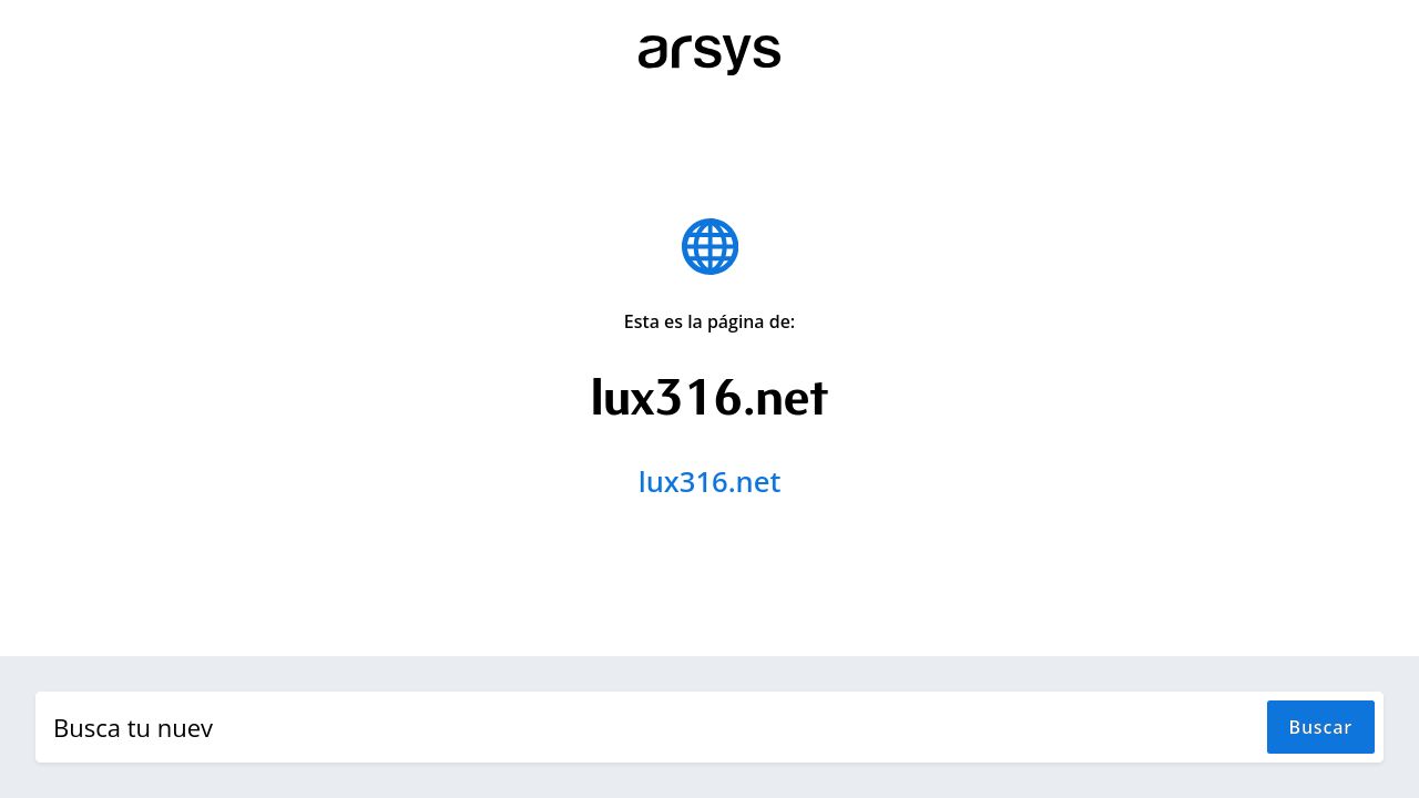 Screenshot of Lux316.net
