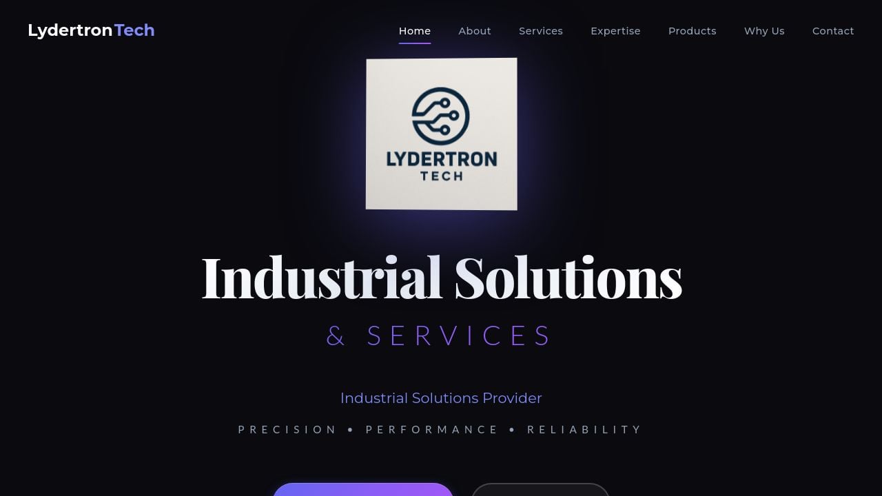 Screenshot of Lydertron.com