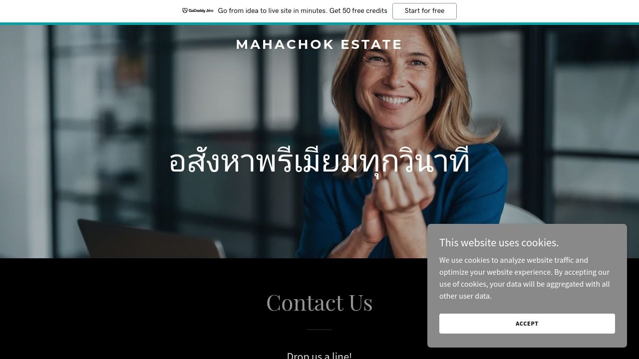 Screenshot of Mahachokestate.com