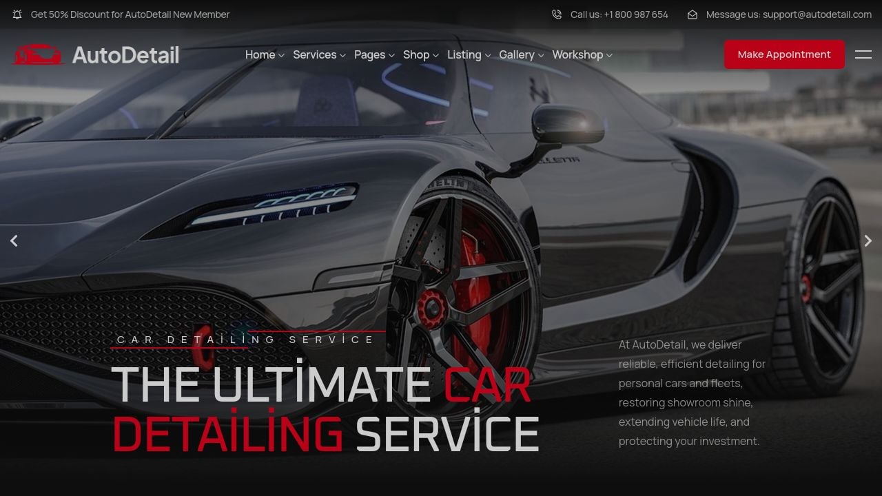 Screenshot of Maktuninggarage.com