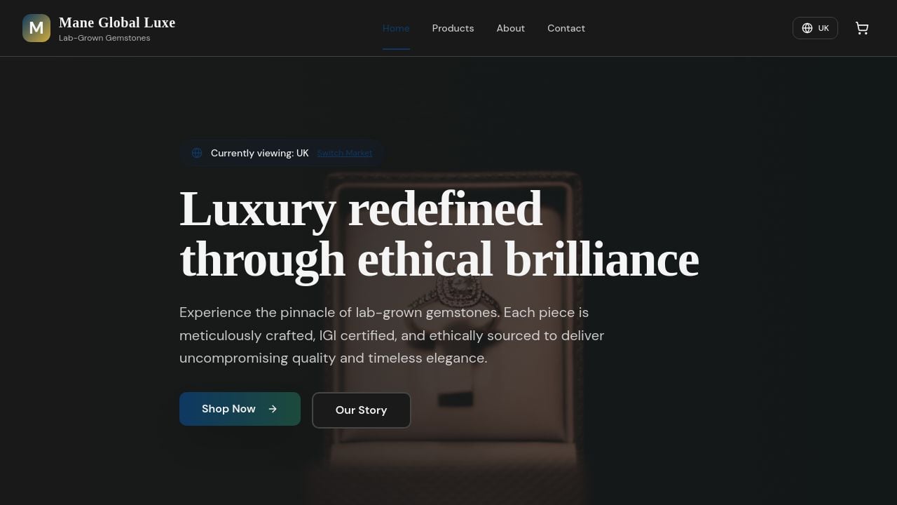 Screenshot of Manegloballuxe.store