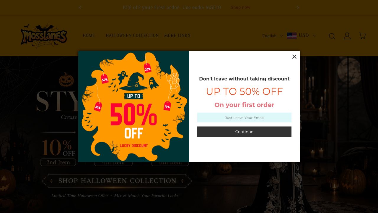 Screenshot of Mosslanes.com