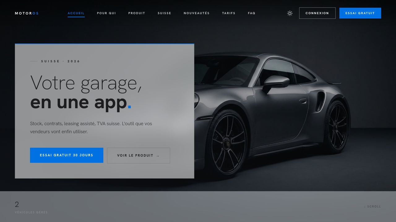 Screenshot of Motoros.app