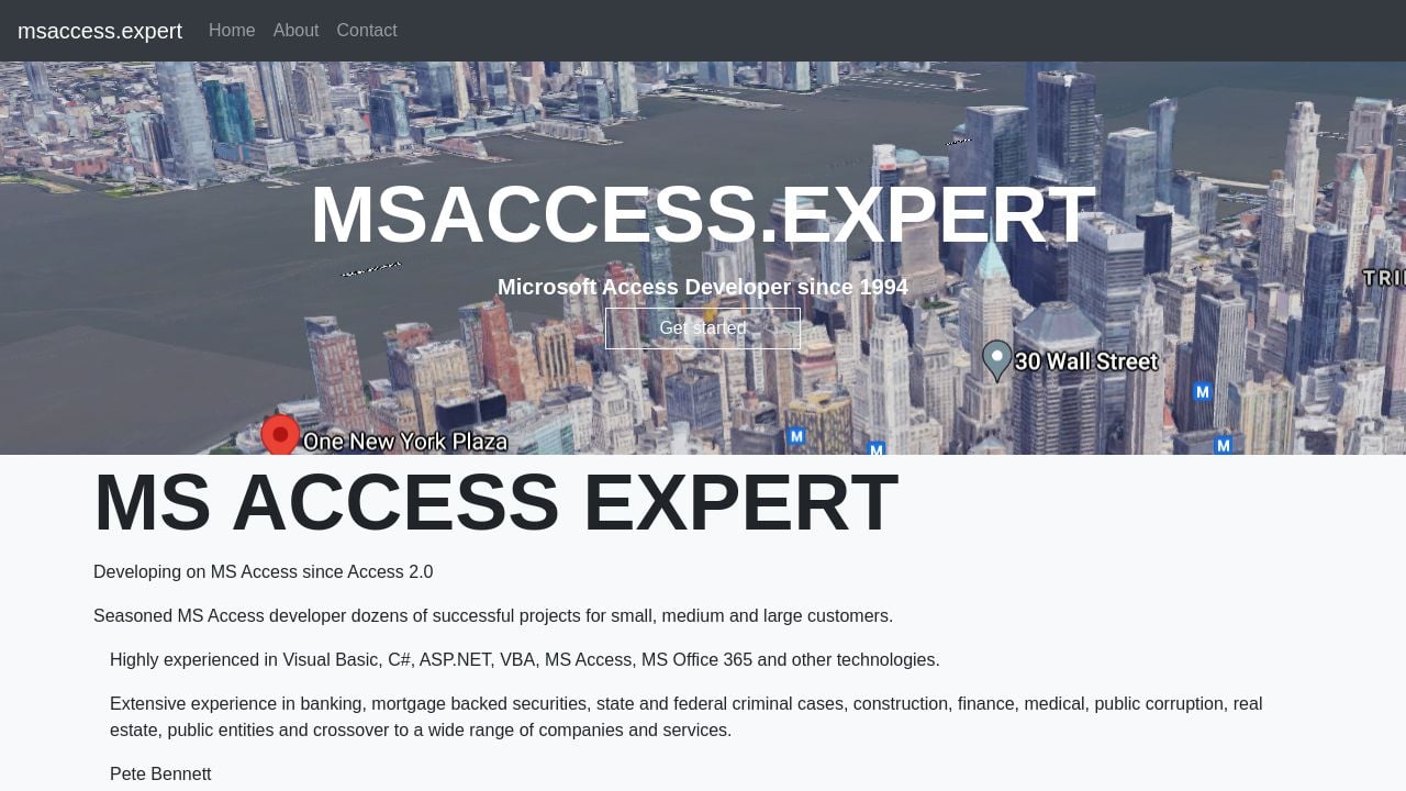 Screenshot of Msaccess.expert