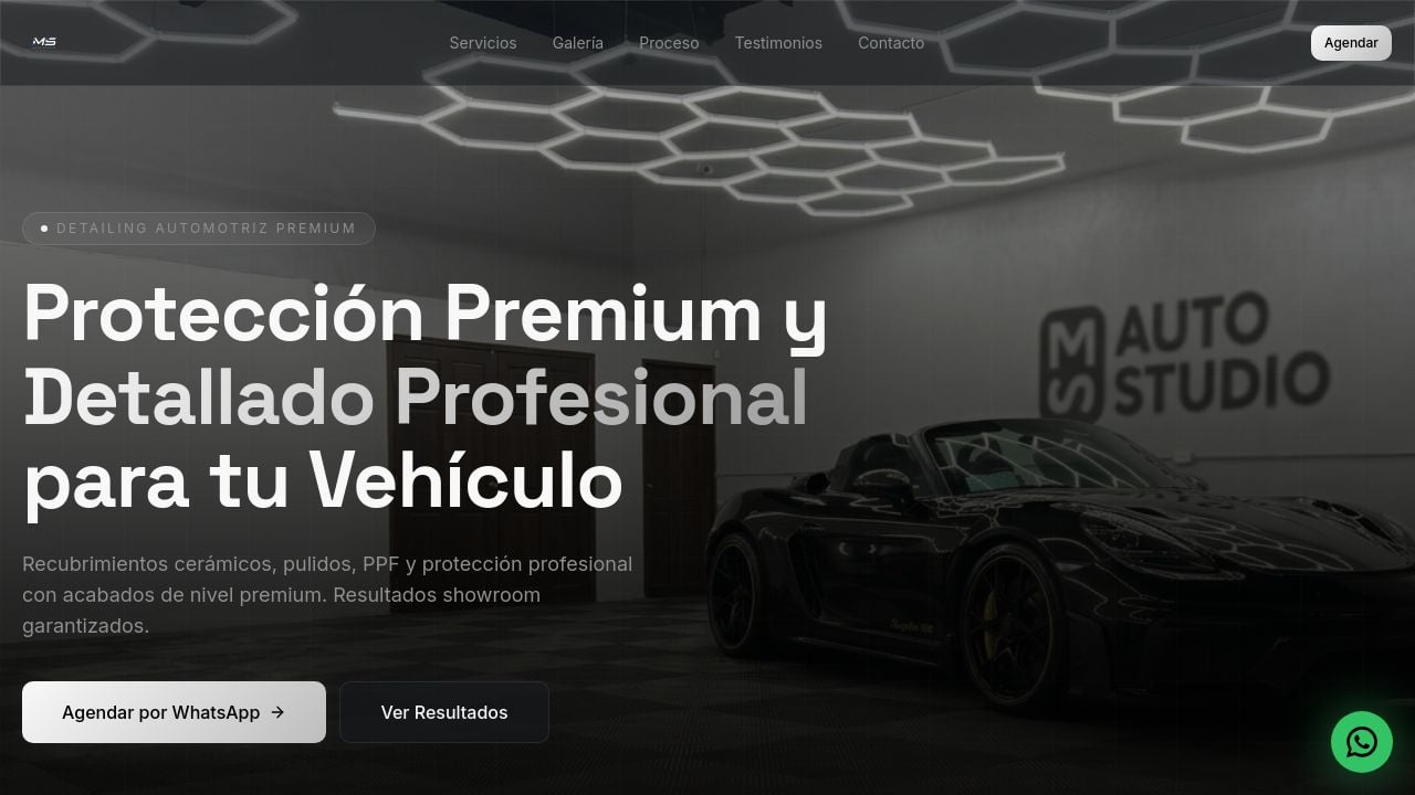 Screenshot of Msautostudio.com