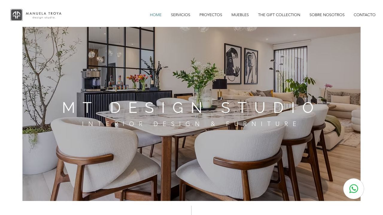 Screenshot of Mtdesignstudio.com